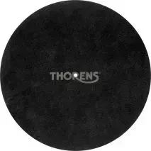 Thorens Ledermatte schwarz