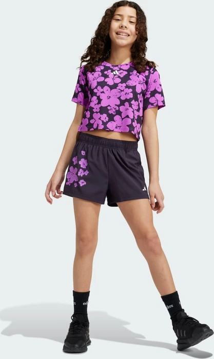 adidas Train Essentials Seasonal Print Shorts (Junior)