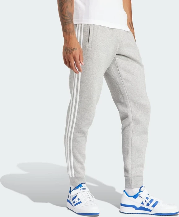 adidas Adicolor 3-Streifen Trainingshose lang medium grey heather (Herren)