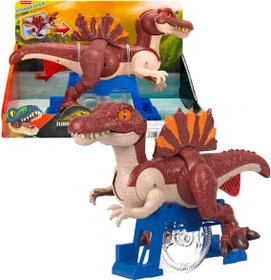 Mattel Fisher-Price - Imaginext - Jurassic World: Die Wiedergeburt Wasserjäger Sprintender Spinosaurus