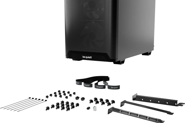 be quiet! Pure Base 501 LX Black, Glasfenster