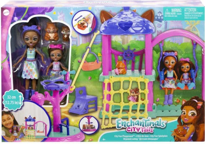 Mattel Enchantimals - Abenteuer-Spielplatz Spielset