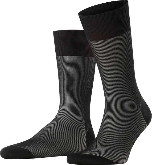 Falke Fine Shadow Socken black-mix (Herren)