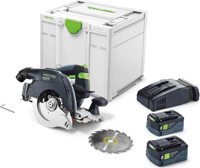Festool HKC 55 5.0 EBI-Plus-SCA Akku-Handkreissäge inkl. Systainer + 2 Akkus 5.0Ah