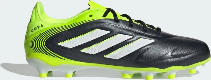 adidas Copa Pure 3 League FG/MG core black/cloud white/lucid lemon (Junior)
