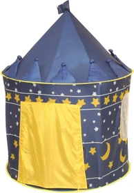 roba Spielzelt Mond & Sterne blau/gelb