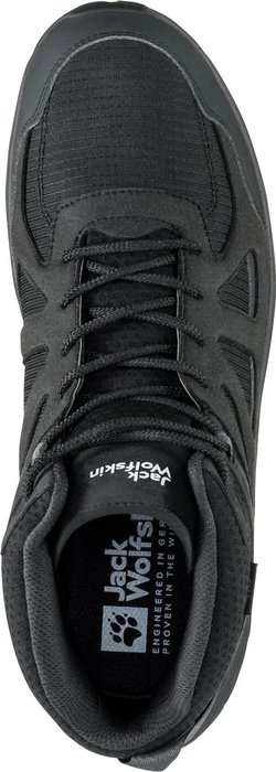 Jack Wolfskin Woodland 2 Texapore Mid schwarz (Herren)