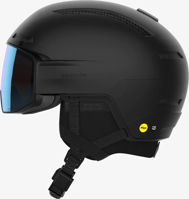 Salomon Driver Prime Sigma Photo MIPS Helm schwarz