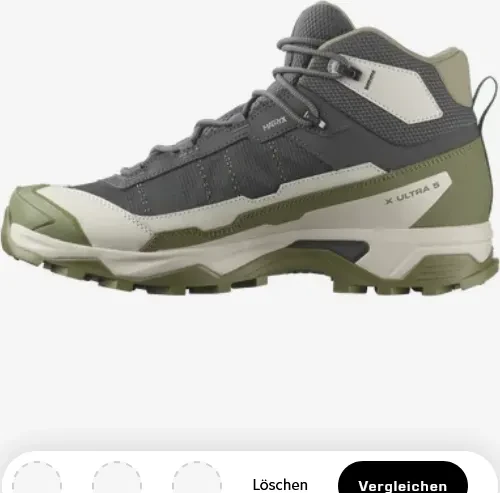 Salomon X Ultra 5 Mid GTX asphalt/aloe/eden (Herren)