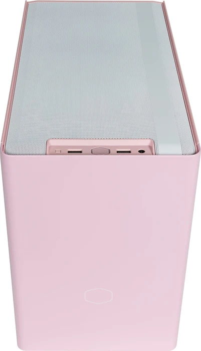 Cooler Master MasterBox NR200P Color Edition Flamingo Pink, Glasfenster, Mini-ITX