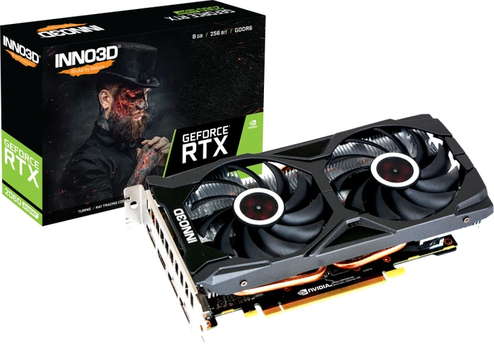 INNO3D GeForce RTX 2060 SUPER Twin X2 OC, 8GB GDDR6, HDMI, 3x DP