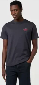 Wrangler Graphic T-Shirt kurzarm faded black (Herren)