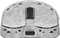 ATK Blazing Sky Ghost Ultimate 8K Hollow Carbon Fiber Wireless, silber, USB/Bluetooth Vorschaubild