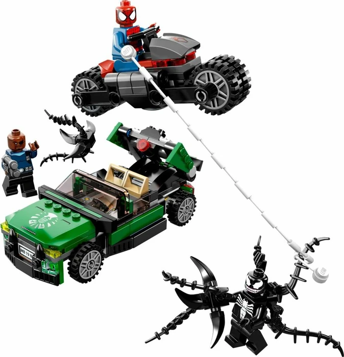 LEGO Marvel Super Heroes Spielset - Spider-Man: Jagd im Spider-Cycle