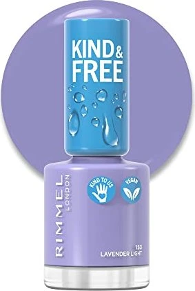 Rimmel Kind & Free Nagellack 153 Lavender Light, 8ml