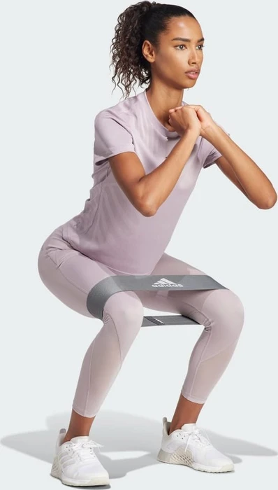 adidas HIIT Airchill Training Funktionsshirt kurzarm preloved fig (Damen)