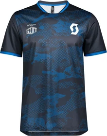 Scott Trail Flow Trikot kurzarm skydive blue (Herren)