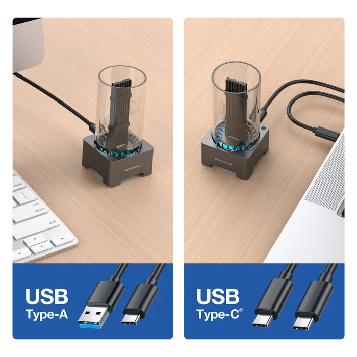 Graugear G-M2DK-AC-10G, M.2 NVMe Dockingstation, USB-C 3.1