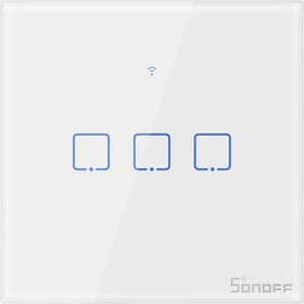 Sonoff TX T0EU3C Smart Wall Switch weiß, 3-fach