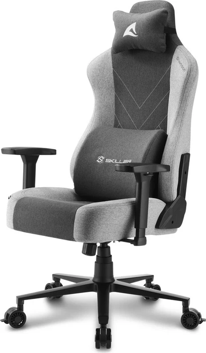 Sharkoon Skiller SGS30 Fabric Gamingstuhl, schwarz/grau