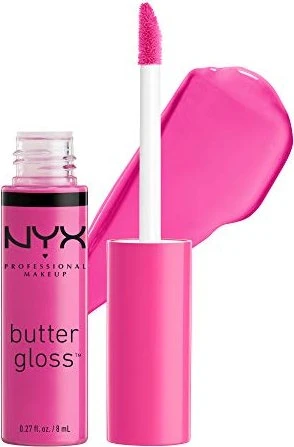 NYX Butter Gloss Lipgloss cupcake, 8ml