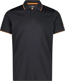 CMP Einfarbiges Pique Poloshirt kurzarm antracite/flame (Herren)