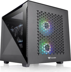 Thermaltake Divider 200 TG Air, schwarz, Glasfenster (CA-1V1-00S1WN-01)