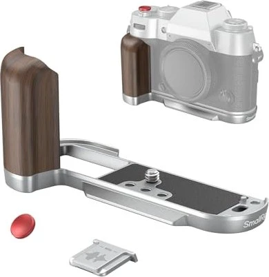 SmallRig L Bracket mit Holzgriff für FUJIFILM X-T50 silber