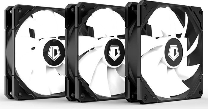 ID-Cooling TF-12025-ARGB-Trio, schwarz, 120mm, 3er-Pack