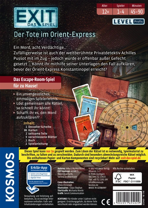 EXIT - Das Spiel - Der Tote im Orient