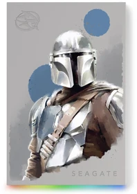 Seagate FireCuda Gaming HDD - The Mandalorian Special Edition, 2TB, +Rescue, USB 3.0 Micro-B