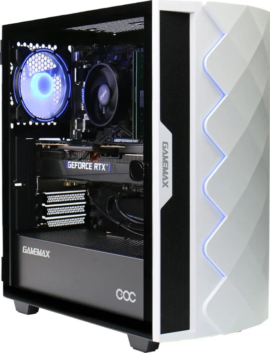 Hyrican Gamemax Diamond 7442, Ryzen 5 7500F, 32GB RAM, 1TB SSD, GeForce RTX 4070