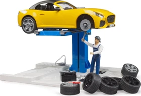 Bruder bworld PKW Service Center + Bruder Roadster
