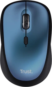 Trust Yvi+ Silent Wireless Mouse blau, ECO zertifiziert, USB (24551)