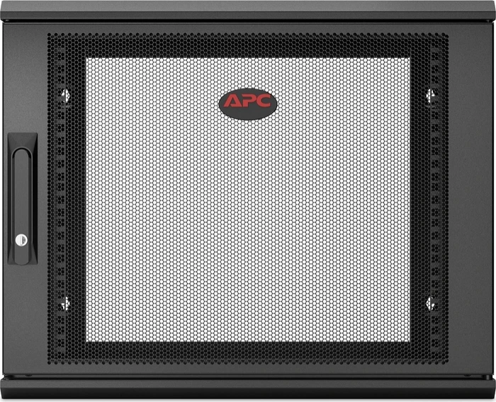 APC NetShelter WX 19" Wandgehäuse 9HE, Gitternetztür, schwarz, 400mm tief