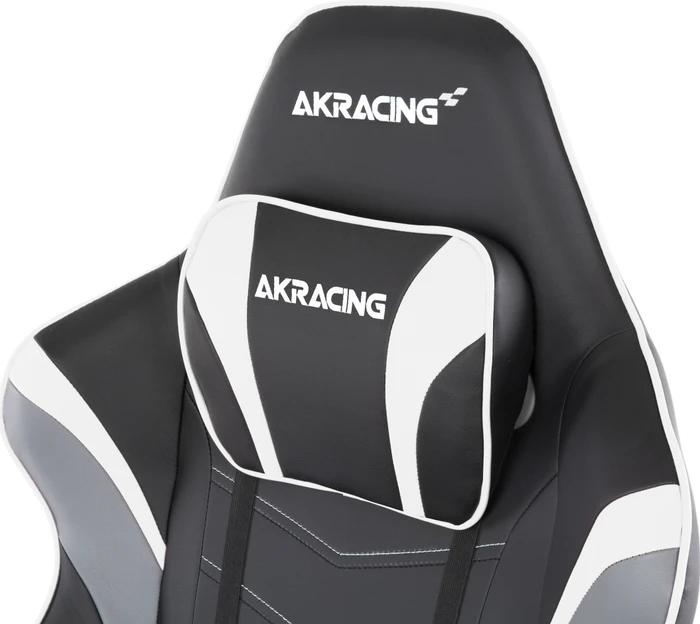 AKRacing Master Max Gamingstuhl, schwarz/grau/weiß