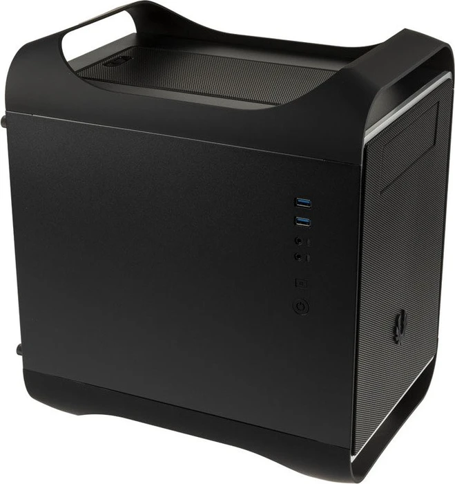 BitFenix Prodigy M, schwarz, Acrylfenster