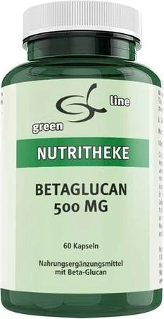 11A Nutritheke the green line Betaglucan 500mg Kapseln, 60 Stück