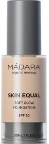 Madara Skin Equal Soft Glow Foundation 10 Porcelain LSF15, 30ml