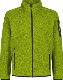 CMP Melange Knit Tech Heavy Fleece Jacke acido/antracite (Herren)