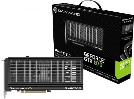 Gainward GeForce GTX 970 Phantom, 4GB GDDR5, DVI, Mini HDMI, 3x mDP