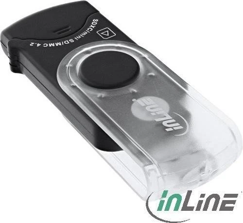 InLine Mobile Dual-Slot-Cardreader, USB-A 3.0 [Stecker]