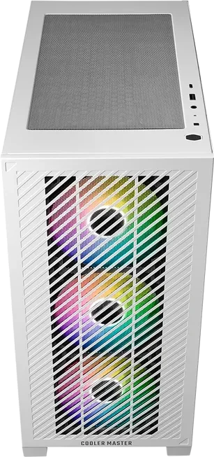 Cooler Master Elite 301 White, weiß, Glasfenster