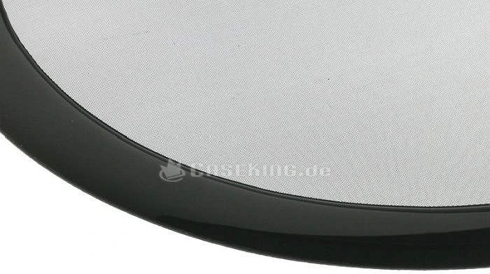 DEMCiflex Staubfilter 140mm rund schwarz/schwarz