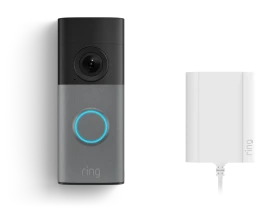 Ring Wired Video Doorbell Gen2, Speckled Grey, inkl. Netzteil, Video-Türklingel