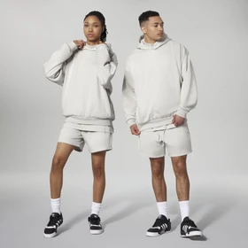 adidas Basketball Hoodie talc