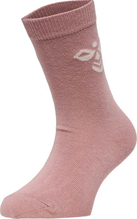 hummel Sutton Socken woodrose, 3 Paare (Junior)