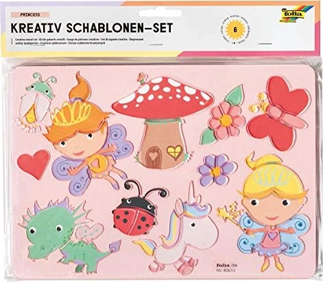 Folia Kreativ Schablonen Princess