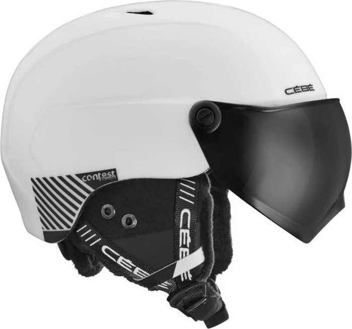 Cébé Pow Vision Helm white matte/vario orange