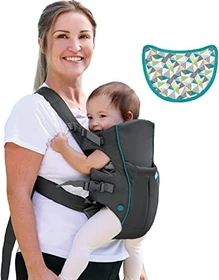 infantino Swift Classic Babytrage grau/blau